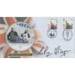 Iain Percy and Andrew Simpson - Sailing signed Best in the World FDC. Good condition. All autographs