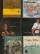 Music. Signed CD Collection of 9 CD Signed. Includes Seven Seals, Chip Butty Man, Aziz (Dalbir Singh