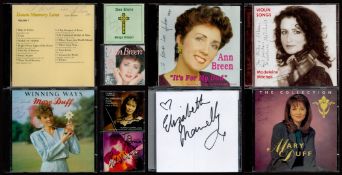 Music. Signed CD Collection of 10 CD Signed. Includes Peter White, Elizabeth Marvelly, Ann Breen x4,