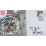 Baillie and Stott - Canoe signed London 2012 gold collection FDC. Good condition. All autographs are