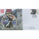 Charlotte Dujardin - Equestrian signed London 2012 gold collection FDC. Good condition. All