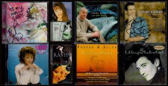 Music. Signed CD Collection of 10 CD Signed. Includes Ramlin, Gold Mother, Frank McCaffrey, Foster