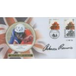 Rebecca Romero - Cycling signed Best in the World FDC. Good condition. All autographs are genuine