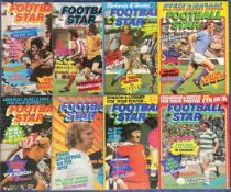 Football Star vintage magazine collection 7 editions dating 6.10.73 to 24.11.73. Good condition. All