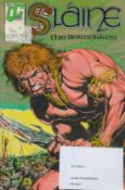 QC Comics Slaine the Berserker Number 7. Good condition. All autographs are genuine hand signed