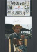 Ian Holm 12x8 inch approx Chariots of Fire mounted signature piece includes signed white card two