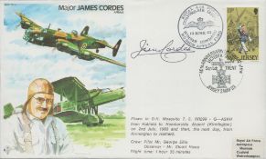 James Cordes signed RAF TP30 cover. Good condition. All autographs are genuine hand signed and