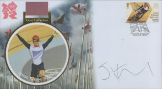 Jason Kenny - Cycling signed London 2012 gold collection FDC. Good condition. All autographs are