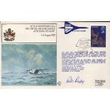 Pete Duffey signed first flight cover. Good condition. All autographs are genuine hand signed and