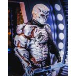 SALE! Jason X Kane Hodder hand signed 10x8 photo. This beautiful 10x8 hand signed photo depicts Kane