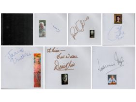 Autograph Album Collection 78 signed. Signatures include Carrie Hope Fletcher an English actress,