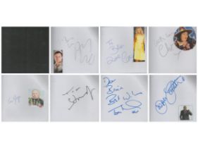 Autograph Album Collection 79 signed. Signatures include Cheryl Fergison British actress. Andrew