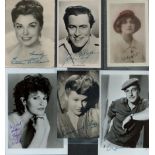 Collection 6 signed 5xblack & white photos plus 1 postcard Gladys Cooper was an English actress