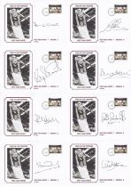 Autographed 1980 WEST HAM UNITED FA Cup Final Covers : A superb Lot of signed 1980 FA Cup Final