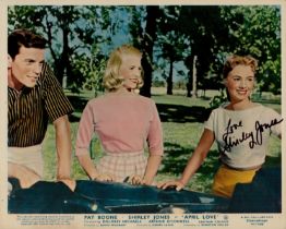 Shirley Jones American Actress 'April Love' 8x10 Promo Photo . Good condition. All autographs are