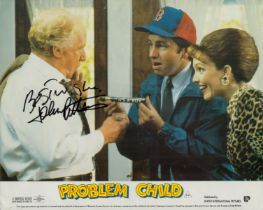 John Ritter American Actor Signed Album 'Problem Child' 8x10 Promo Photo. Good condition. All