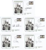 Autographed 1967 CELTIC European Cup Final Covers : A superb Lot of signed 1967 European Cup Final