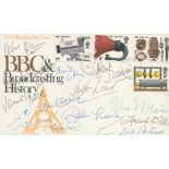 Dad's Army, a FDC signed by 12 members of the cast from the classic BBC comedy series that ran