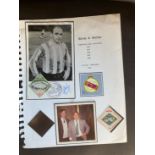 Alfredo Di Stefano signed 1963 portrait promo football card with Monaco stamp and special