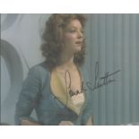 Sarah Sutton signed 10x8 inch Dr Who colour photo. Good condition. All autographs are genuine hand