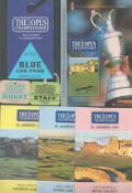 Golf Open Championship collection St Andrews 1995 includes Official Programme, Order of play