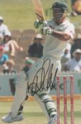 Cricket Ricky Ponting signed 12x8 inch colour photo pictured in test match cricket for Australia.