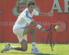 Tennis Tim Henman signed 10x8 inch colour photo. Good condition. All autographs are genuine hand