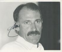 Cricket Dennis Lillee signed 10x8 inch black and white photo. Good condition. All autographs are