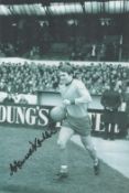 Football. Howard Kendall Signed 12 x 8 inch Black and White Glossy Photo. Signed in black ink.