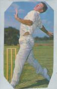 Cricket Graham McKenzie signed 8x6 inch approx colour magazine photo mounted to card. Good
