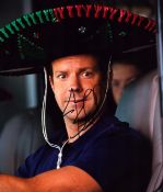 Jason Sudeikis signed 10x8 inch colour photo. Good condition. All autographs are genuine hand signed