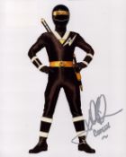 Alan Palmer signed 12x8 inch colour Power Ranger colour photo. Good condition. All autographs are