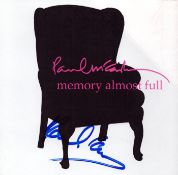 Paul McCartney signed CD insert. Good condition. All autographs are genuine hand signed and come
