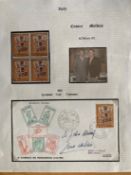 AC Milan football legend Cesar Maldini signed 1964 football FDC. Set on A4 descriptive page with