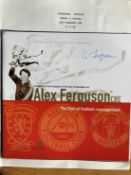 Man, Untied football Alex Ferguson signed Freedom of Aberdeen promo booklet. Set on A4 descriptive