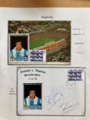 1979 Argentina football legend Americo Ruben Gallego signed cover (also signed by Passarella) and
