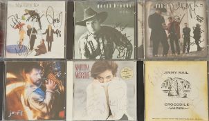 6 signed CD Collection. CDs all included. 2x The Mavericks CDs Music for all occasions and what a