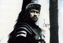 Dominic West signed 12x8 inch colour photo. Good condition. All autographs are genuine hand signed
