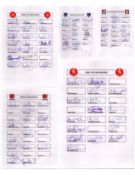 Cricket Collection includes English countryside and international touring signed team sheets from