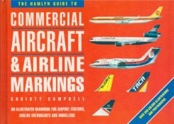 Commercial Aircraft & Airline Markings by Christy Cambell 1994 Second Edition Hardback Book with 159