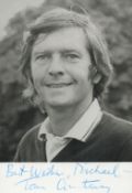 Tom Courtenay signed 6x4inch black and white photo. Good condition. All autographs are genuine