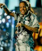 Ms Dynamite signed 10x8 inch colour photo. Good condition. All autographs are genuine hand signed