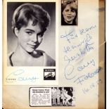 Cornelia Froboess signature piece. Good condition. All autographs are genuine hand signed and come