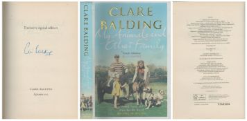 Clare Balding My Animals and Other Family exclusive signed edition by Clare Balding first edition