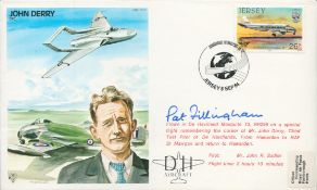 Pat Fillingham signed test pilot cover. Good condition. All autographs are genuine hand signed and