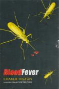 Blood Fever by Charlie Higson limited collector's edition hardback book still in original packaging.