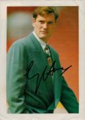 Glen Hoddle signed 12x8 colour photo. Good condition. All autographs are genuine hand signed and