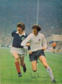 Mick Channon signed 10x8 colour photo. Good condition. All autographs are genuine hand signed and
