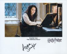 Anna Shaffer signed 10x8inch colour photo from Harry Potter. Good condition. All autographs are