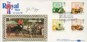 John Major signed Royal Show FDC. 7/3/89 Stoneleigh postmark. Good condition. All autographs are